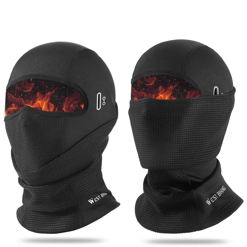 WEST BIKING Custom Warmer Maskierter Helm Vollgesichts-Ski maske Distressed Balaclava Mask For Man