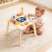 Table d'activités pour tout-petits avec logo personnalisé, écologique, jeu de pêche interactif pour les enfants d'âge préscolaire, jouet éducatif pour la salle de jeux