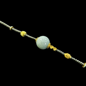 <span class=keywords><strong>Pulsera</strong></span> de Jadeíta Birmana Natural de Grado A, con Cuentas Redondas, <span class=keywords><strong>Pulsera</strong></span> de Jade de Alta Calidad para Mujer, Regalo de Joyería de Jadeíta (con Certificado) - Product Image 2