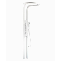 Robinet mural thermostatique en cuivre brossé or noir à poignée unique, avec jet doux pour douche froide – Meilleures ventes