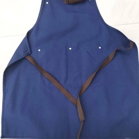 Tablier de coiffure brodé, tablier personnalisé, uniforme de coiffeur, tablier imperméable pour salon