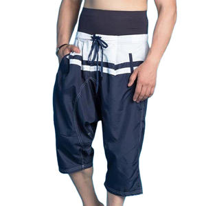 กางเกงว่ายน้ำอิสลามสำหรับผู้ชายกางเกงว่ายน้ำขาสั้นยาวเหนือเข่า - Product Image 5