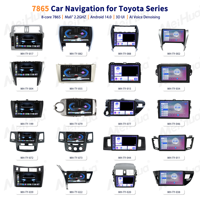 Autoradio portable Android Meihua avec écran LCD, CarPlay, écran tactile, GPS intégré et support de tableau de bord 2DIN - Compatible universel