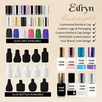 Lem Perekat Ekstensi Bulu Mata Eifryn Best Selling 5ml, Lem Bulu Mata Cepat Kering 0.3 Detik, Tahan Air, Tahan Lama untuk Ekstensi Bulu Mata