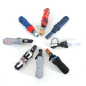 Promotional Custom Printed <b>Umbrellas</b> in Bulk - Portable Auto Open Travel <b>Umbrella</b> for Advertising Gifts - Product Image 5