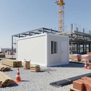 Maison conteneur modulaire préfabriquée en acier galvanisé, compacte et portable, avec toilettes - Product Image 3