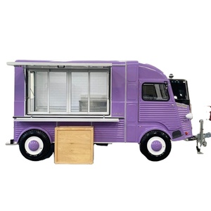 Venta al por mayor camión de comida remolque calle móvil Carro de comida cocina al aire libre camión de comida rápida con equipo de cocina para la venta - Product Image 5