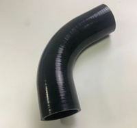 Coude d'angle personnalisé 15/45/120 °   Tuyau en silicone coudé - 19/45/60/70/75 mm, tube réducteur de 2,5 pouces pour l'admission du radiateur et du chauffage