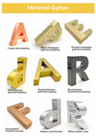 Enseigne Murale Lumineuse LED 3D Personnalisée à Lettres Boîtiers Lumineux en Acrylique, Logo Commercial Étanche IP65 pour Maison, Extérieur et Façade de Magasin