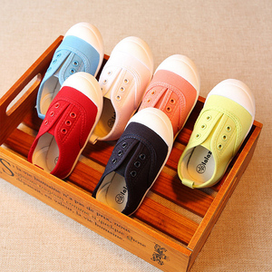 Moda de alta calidad suave duradero niños barato precio de fábrica al por mayor zapatos de lona - Product Image 5