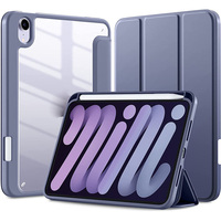 Vente flash pour iPad mini 5/6 : Étui de protection antichoc PC+PU avec support pliable et emplacement pour stylet pour iPad Air/9/10/11