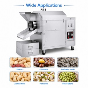 Máquina Tostadora Comercial Automática Eléctrica y de Gas Multifuncional para Tostar Cacahuetes, Castañas, Nueces y Semillas de Girasol - Product Image 6