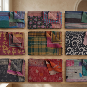 Colcha Kantha Vintage de la Mejor Calidad Hecha a Mano - Product Image 4