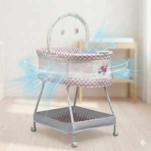 Berceau pour bébé avec garantie de qualité, roues lisses, lit pour bébé, berceau pour nourrisson - Product Image 6