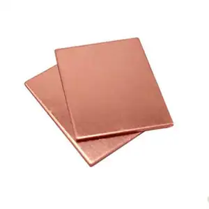 Customized China supplier thickness 5mm 6mm 7mm Copper plater copper sheet