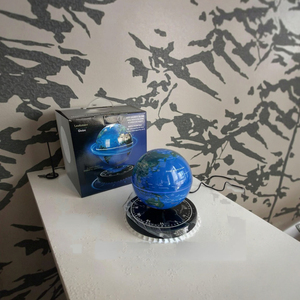 Đèn bàn từ tính bay lơ lửng xoay bản đồ thế giới nhỏ, bán buôn, dùng trang trí nhà cửa, văn phòng - Product Image 6