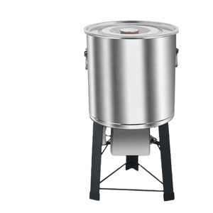Petit broyeur de légumes et d'herbes en acier inoxydable pour l'alimentation des poulets - Product Image 4