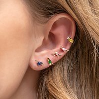 ZUOLA Bijoux Fantaisie Accessoires de Bijouterie DIY Bracelet Collier Pendentif Zircon Breloque Design Dinosaure Cartoon