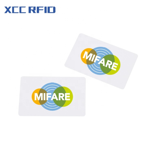 Customizable 1K PVC PET RFID Hotel Blank Card Smart 13.56MHz NFC UHF Communication Interfaces Waterproof ISO Magnetic Stripe