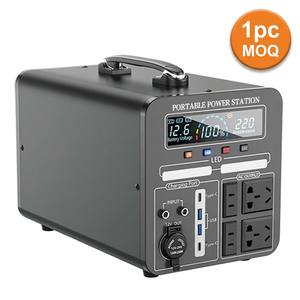 Station d'alimentation portable MP7 500W-<span class=keywords><strong>1500W</strong></span>, générateur solaire, batterie lithium-ion avec 11 ports et démarreur de voiture pour le camping et les voyages - Product Image 1