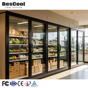 Glacière de supermarché pour chambre froide avec fleurs fraîches et porte en <span class=keywords><strong>verre</strong></span> pour chambre froide réfrigérateur pour fleuriste - Product Image 4