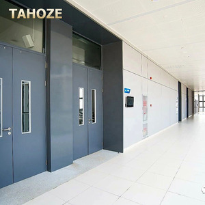 Puertas Modernas Insonorizadas y Resistentes al Fuego para Aulas Escolares, Panel <span class=keywords><strong>de</strong></span> Visión y <span class=keywords><strong>Placa</strong></span> Protectora para Edificios Educativos - Product Image 5