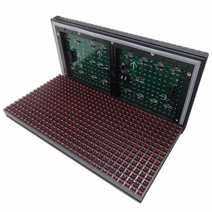 Rgx Dip p10mm màu duy nhất SMD <span class=keywords><strong>LED</strong></span> hiển thị mô-đun newsstand đường phố cửa hàng tiện lợi bảng quảng cáo trong màu đỏ màu xanh màu xanh lá cây - Product Image 3