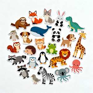 स्वयं चिपकने वाला विनाइल स्टिकर कस्टम लोगो मुद्रित चुंबन कट लेबल - Product Image 5