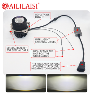 Hệ thống đèn chiếu sáng tự động Great Wall Haval Hover <span class=keywords><strong>H5</strong></span> 2025, đèn sương mù Bi-<span class=keywords><strong>LED</strong></span> 12V, thấu kính Projector, đèn chiếu xa ô tô, bóng đèn hình dạng H11 - Product Image 5