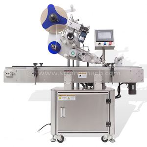 Automatic Flat Labeling Machine for Phone Case Screen <b>Protector</b> Carton Color Box Chocolate Flat Surface Label Applicator - Product Image 3
