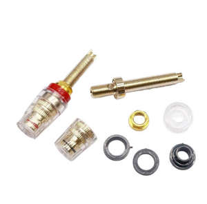 موصل صوت هاي فاي مطلي بالروديوم/الذهب لمكبر الصوت مع مقبس موز 4 مم - Product Image 5