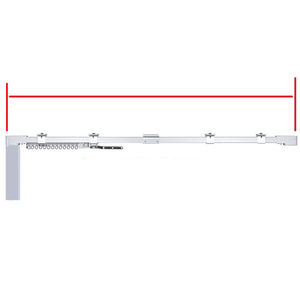 Rail de rideau électrique silencieux personnalisé pour Tuya pour Aqara Smart Curtain A1 B1 C1 C2 C3 Zigbee Smart Curtain Motor Track - Product Image 6