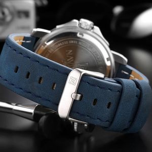 Reloj <span class=keywords><strong>NAVIFORCE</strong></span> <span class=keywords><strong>9122</strong></span> de Lujo para Hombre, Marca Deportiva, Correa de Cuero, Resistente al Agua, Reloj Analógico Digital para Hombre, Reloj Masculino - Product Image 5