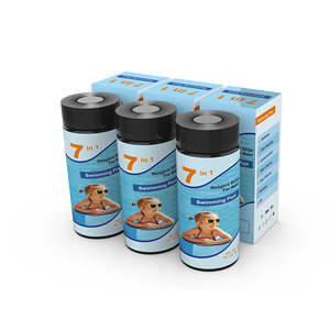 Bandelettes de test chimique pour eau de piscine 7 en 1 Bandelettes de test pour spa à 7 niveaux de chlore - Product Image 4