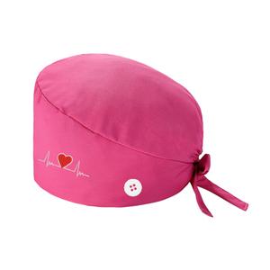 Touca Cirúrgica Médica Formal de Algodão com Amarração Traseira, Estampada e Bordada com Logotipo Personalizado para Clínica Hospitalar – Pronta Entrega - Product Image 5