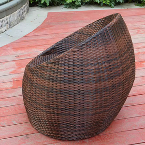 Set di Tre Pezzi di Mobili <span class=keywords><strong>da</strong></span> <span class=keywords><strong>Esterno</strong></span> in Rattan PE Intrecciato, Moderno, Durevole ed Ecologico per Soggiorno, Sala <span class=keywords><strong>da</strong></span> Pranzo, Giardino, Cortile, Villa, Caffè - Product Image 3
