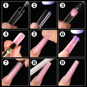 120 Uñas Postizas de Extensión Rápida con Pegamento para Construcción de Uñas, Especiales para Salones de Belleza - Product Image 5