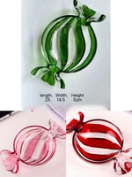 Plato de Frutas con Diseño Navideño, Creativo, para Sala de Estar, con Forma de Pastel, Colorido, con Forma de Caramelo, Regalo Promocional
