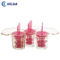 Verrou de sécurité antivol miniature en câble métallique, réglable, avec corps en plastique, pour scellage de compteurs, avec clé, vente en gros OEM