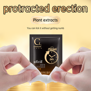 CokeLife, 20 toallitas de Gel con extracto de hierbas orgánicas para hombres, toallitas húmedas para retrasar la eyaculación y prolongar el tiempo de intimidad para hombres - Product Image 3