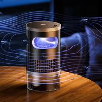 Tueur de moustiques rechargeable par USB, lampe anti-insectes à lumière ultraviolette UVA, lampe tue-insectes pour moustiques, mouches, mites, insectes