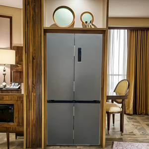 Refrigerador Ultrafino de Estilo Francés con Múltiples Puertas, Refrigeración por Aire, Sin Escarcha, Portátil, para Uso en Hoteles - Product Image 1