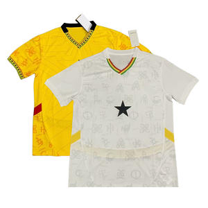 <span class=keywords><strong>Camiseta</strong></span> de Fútbol de Ghana 2026, Nueva, Versión para Fanáticos, Transpirable, para Hombre, Uniforme Local/Visitante, Calidad Tailandesa, Venta al Por Mayor - Product Image 3