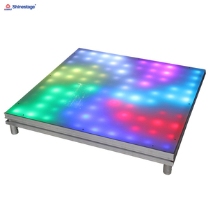 360 độ xoay giai đoạn xoay nền tảng LED xoay đầy màu sắc LED sàn mới nâng vòng LED nền tảng sân khấu - Product Image 3