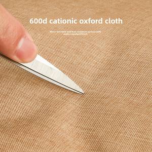 Fauteuil de <span class=keywords><strong>camping</strong></span> double pliable surdimensionné, canapé portable d'extérieur avec coussin moelleux, canapé pliable pour patio, balcon, pique-nique et <span class=keywords><strong>camping</strong></span> - Product Image 4