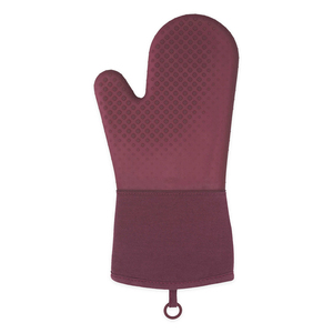 Gants de cuisine en silicone de qualité alimentaire, résistants à la chaleur, antiadhésifs, faciles à nettoyer, antidérapants, pour micro-ondes, -40~230°C, personnalisables - Product Image 3