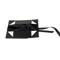 Vente en gros de boîte d'emballage magnétique rigide en papier carton recyclable recyclable avec logo personnalisé boîte cadeau magnétique pliante de luxe avec slik