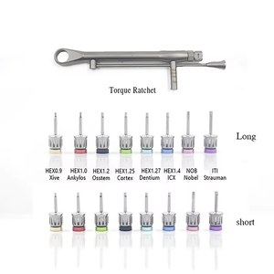 Goede Prijs Tandheelkundige Kliniek Universeel Implantaat Armatuur Systeem Tandkoppel Moersleutel Prothetische Schroef Remover Kit - Product Image 5