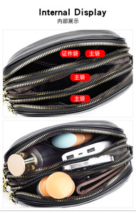 Wholesale New Design Handbags Women Shoulder <b>Bag</b> <b>Soft</b> PU <b>Leather</b> Crossbody <b>Bag</b> Fashion Female Shoulder <b>Bag</b> - Product Image 6