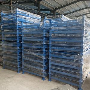 מזרן רשת תיל פלדה קיבולת טעינה גבוהה מתקפל מתלה ערימה לאחסון צמיגים - Product Image 6